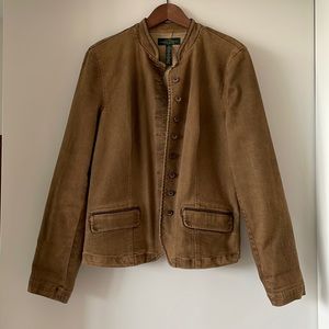 Ralph Lauren denim riding jacket